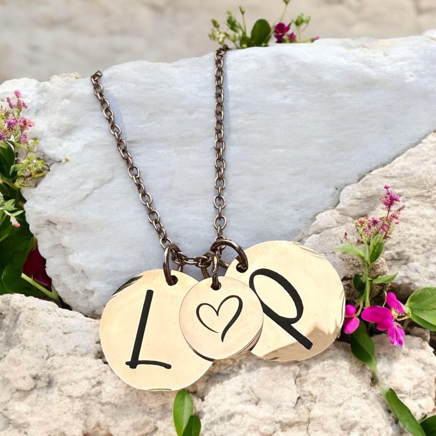 Collar Pareja Iniciales