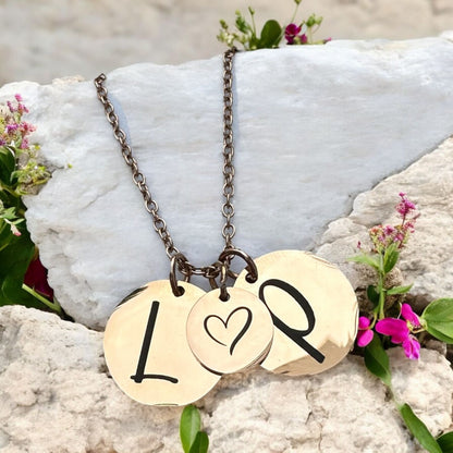 Collar Pareja Iniciales